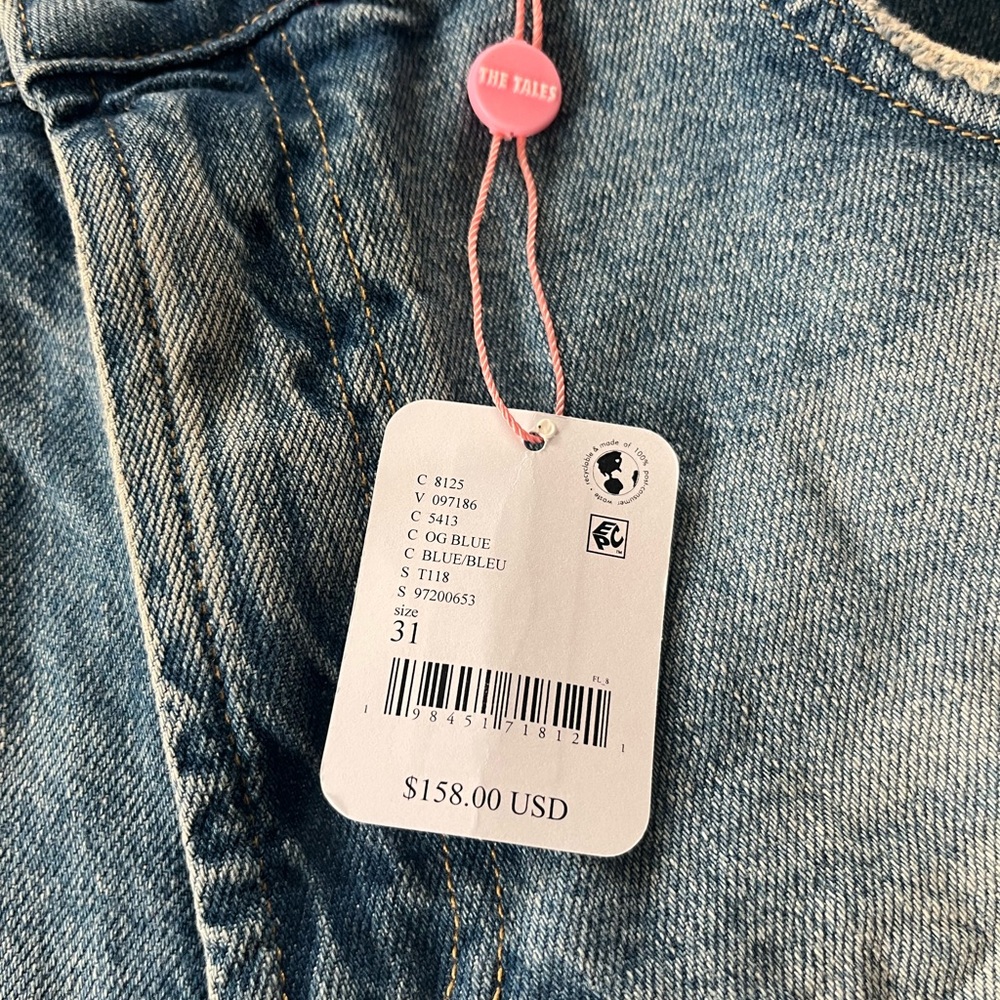 NEW Free People The Tales Panelled Denim Short - Picture 7 of 11